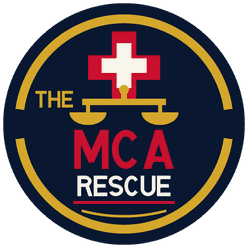 The MCA Rescue logo